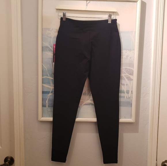 NWT TeezHer Women’s Leggings Black Sz PS Smoothes Slims - Picture 4 of 8